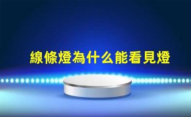 線條燈為什么能看見燈珠 線條燈為什么閃